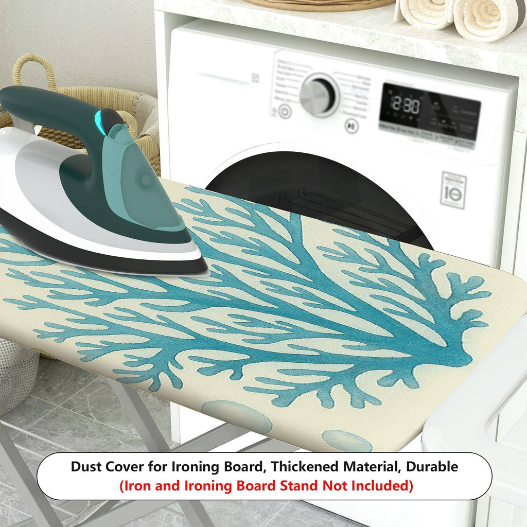 1-Piece Sea Shell Starfish Coral  Ironing Board Cover, Universal Size, Without Board