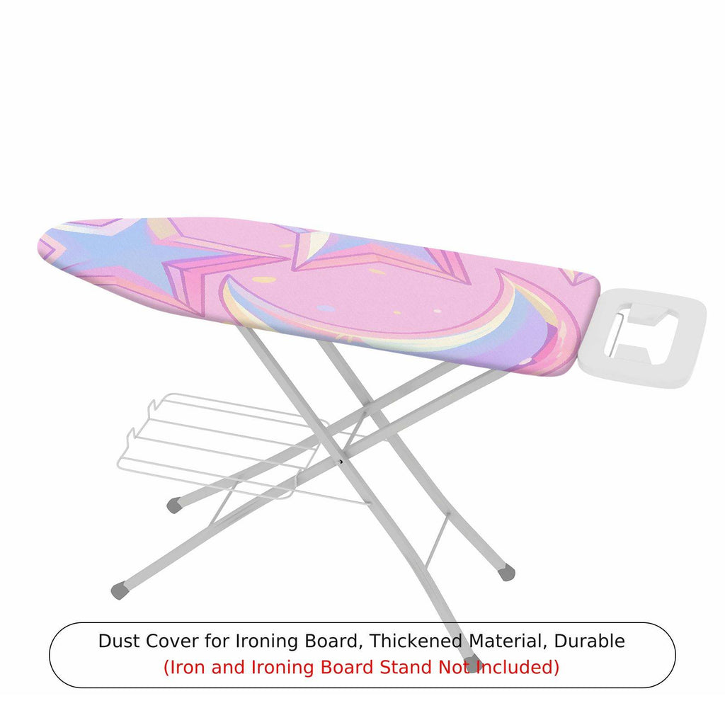 1-Piece Star Moon Pastel  Ironing Board Cover, Universal Size, Without Board