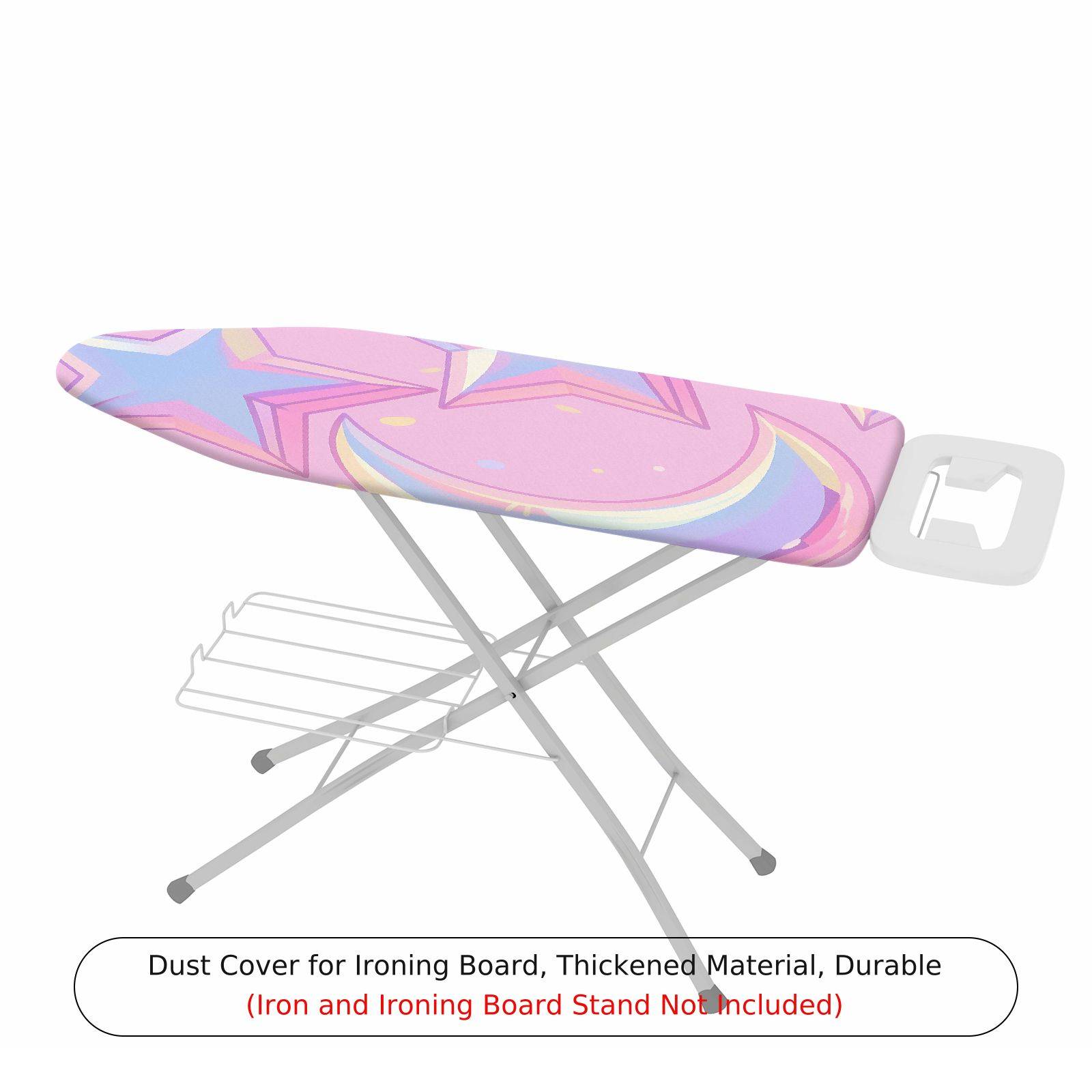 1-Piece Star Moon Pastel  Ironing Board Cover, Universal Size, Without Board