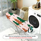 1-Piece Christmas Tree Star Pattern  Ironing Board Cover, Universal Size, Without Board