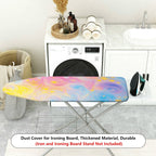 1-Piece Colorful Starry Sky Style Gentle Swirling Galaxy Household  Ironing Board Cover, Universal Size, Without Board
