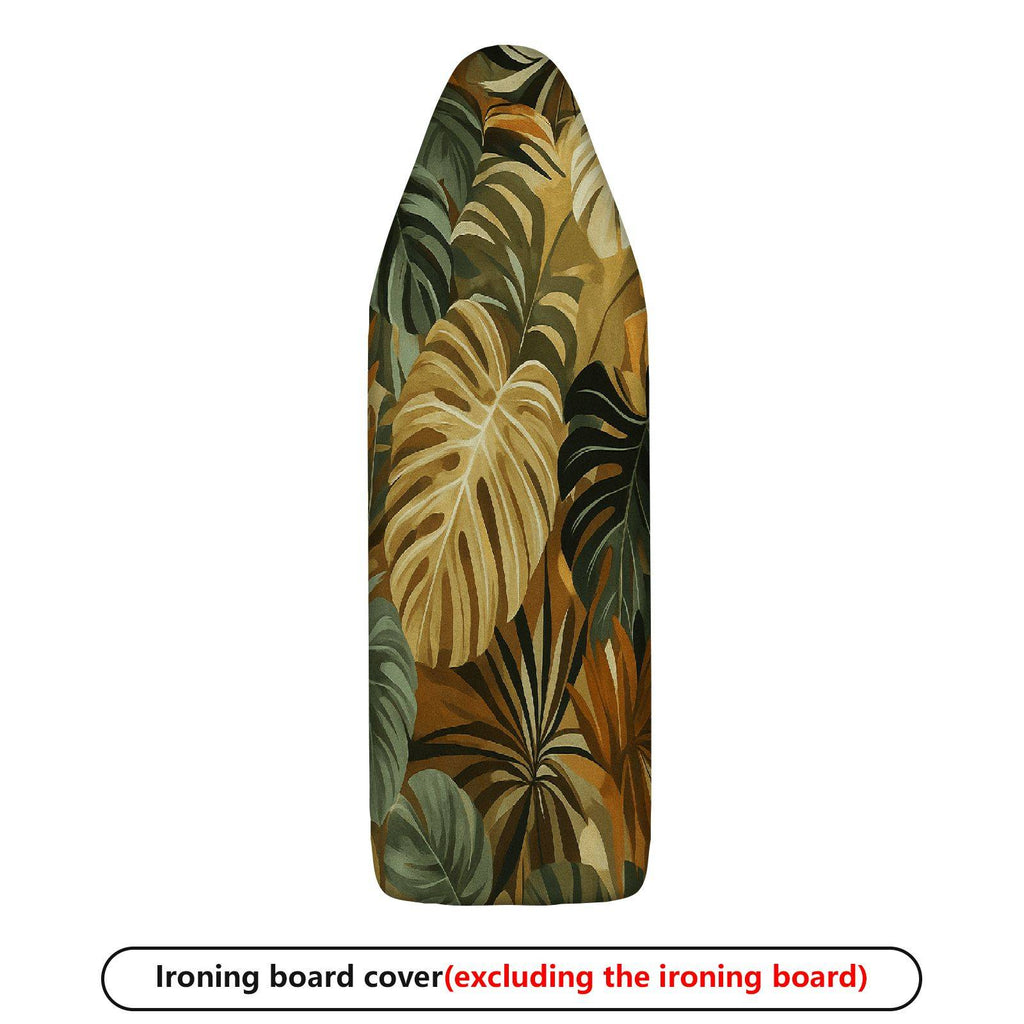 1-Piece Tropical Jungle Plant Style  Ironing Board Cover, Universal Size, Without Board