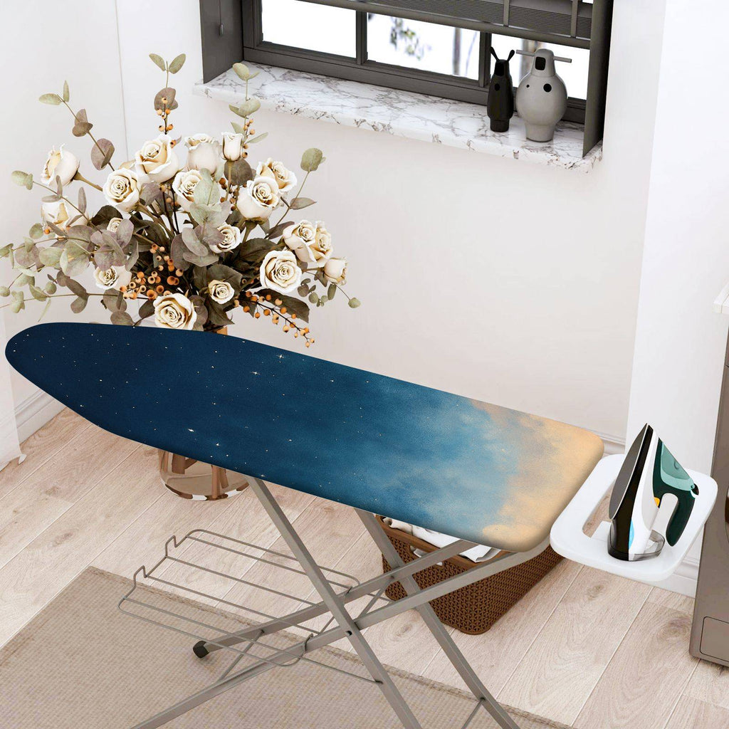1-Piece Starry Sky Night Galaxy  Ironing Board Cover, Universal Size, Without Board