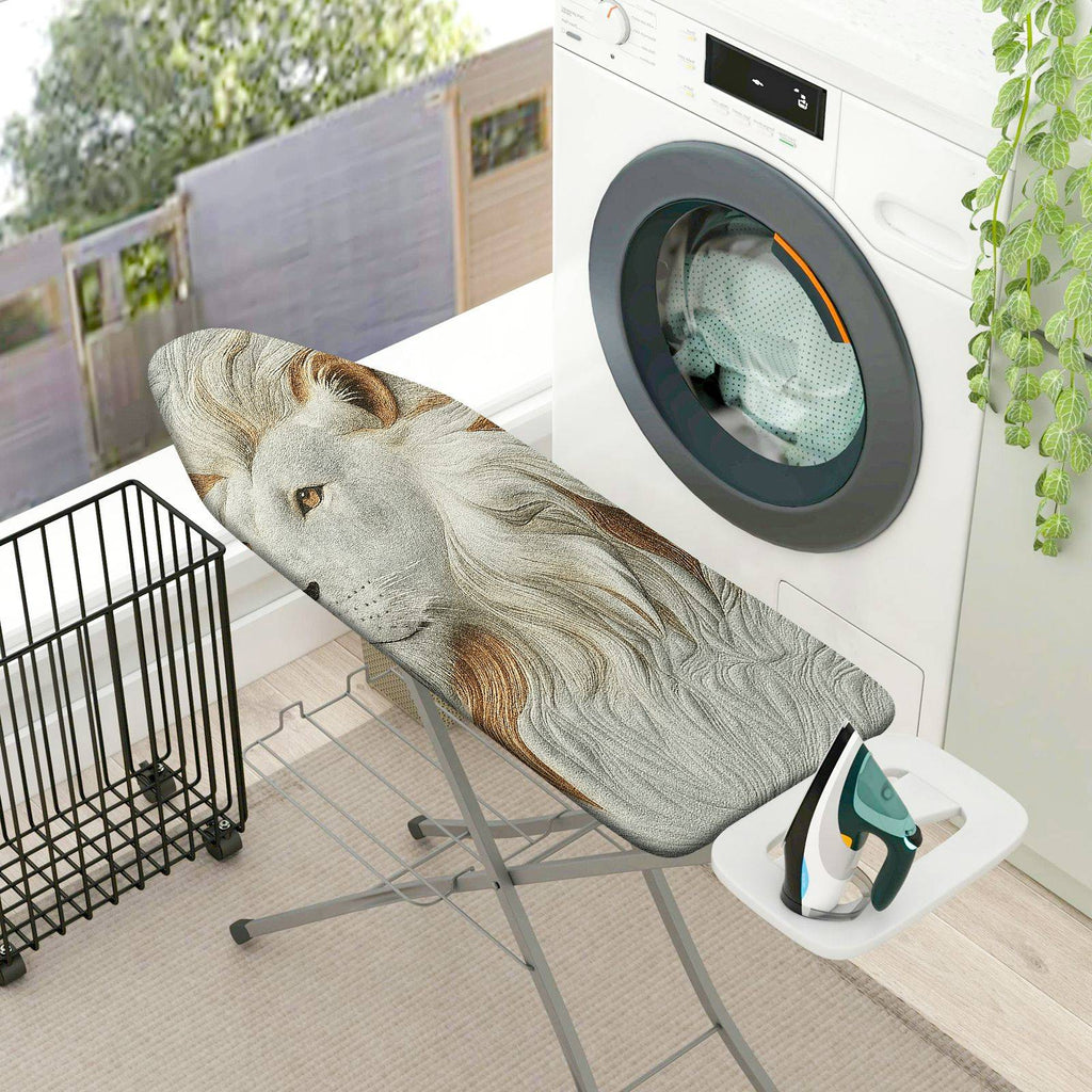 1-Piece Lion Wildlife Animal  Ironing Board Cover, Universal Size, Without Board