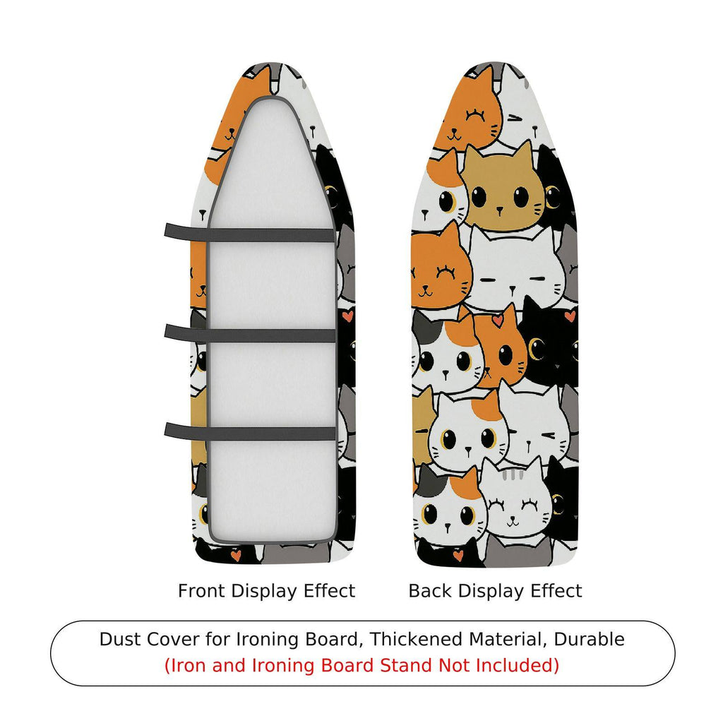 1-Piece Cute Cat Pattern  Animal  Ironing Board Cover, Universal Size, Without Board