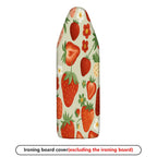 1-Piece Strawberry Fruit Floral  Ironing Board Cover, Universal Size, Without Board