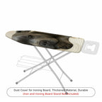 1-Piece Dog Print Gray Adorable  Ironing Board Cover, Universal Size, Without Board