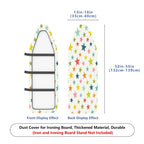 1-Piece Star Pattern Colorful Print Decorative  Ironing Board Cover, Universal Size, Without Board