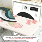 1-Piece Strawberry Heart Print Good Night  Ironing Board Cover, Universal Size, Without Board