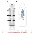1-Piece Rocket Space Star  Ironing Board Cover, Universal Size, Without Board