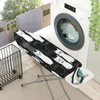 1-Piece Cat Pattern Black White  Ironing Board Cover, Universal Size, Without Board