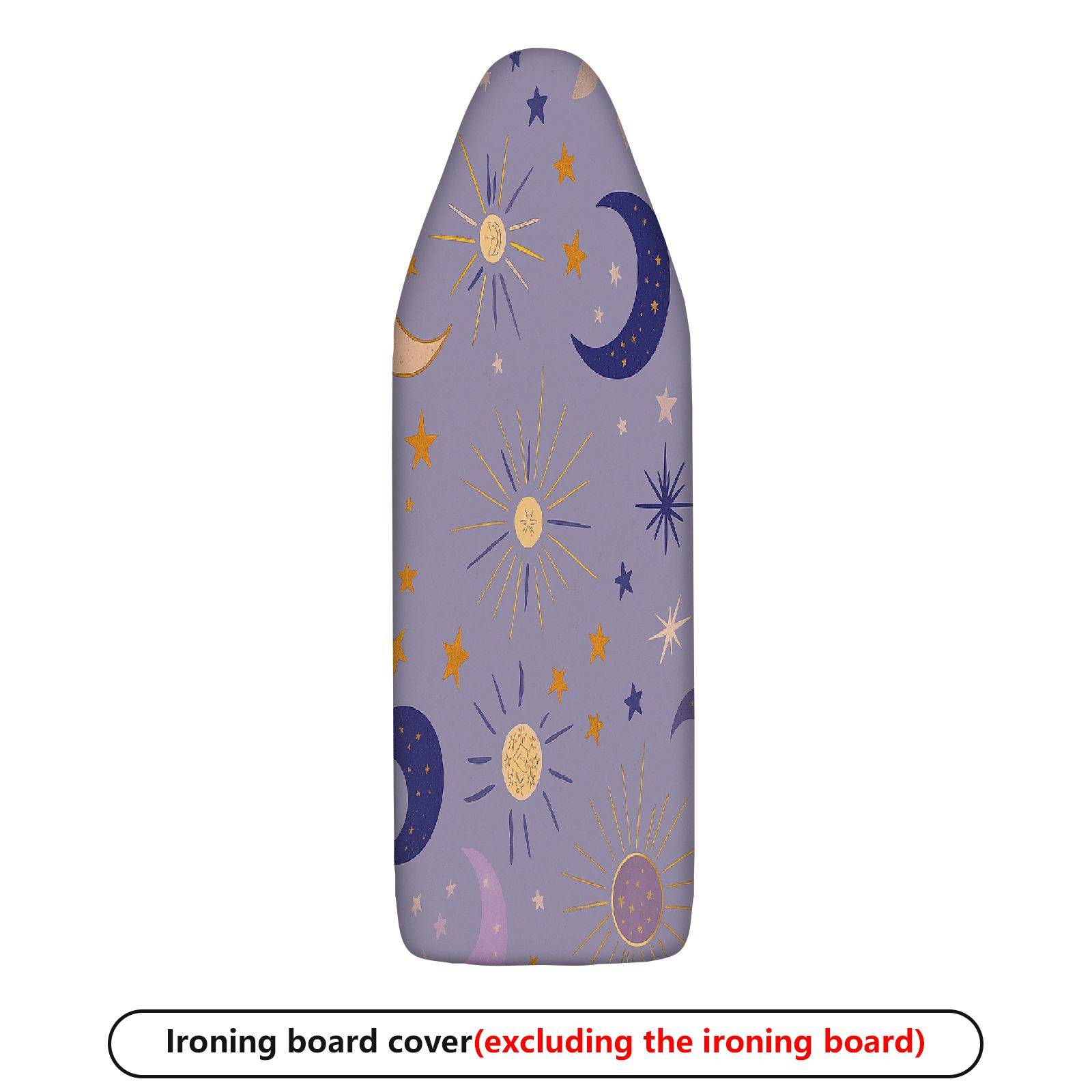 1-Piece Moon Star Sun  Ironing Board Cover, Universal Size, Without Board
