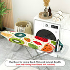 1-Piece Fruit Pattern Colorful Kiwi Strawberry  Ironing Board Cover, Universal Size, Without Board