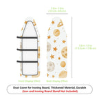 1-Piece Moon Star Planet  Ironing Board Cover, Universal Size, Without Board