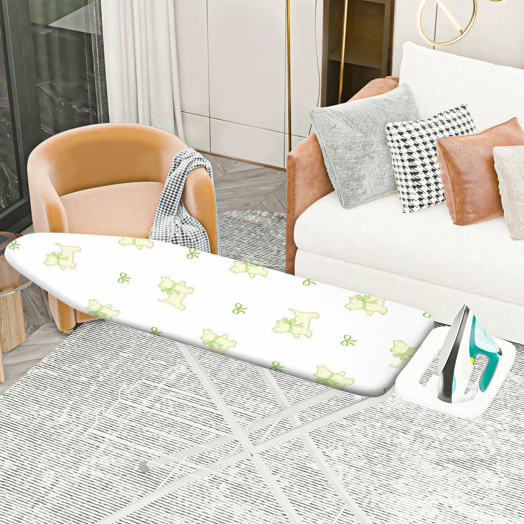 1-Piece Dog Bowknot Pattern Animal Theme  Ironing Board Cover, Universal Size, Without Board