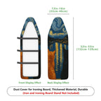 1-Piece Starry Night Art Creative Pattern  Ironing Board Cover, Universal Size, Without Board