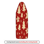 1-Piece Christmas Bell Tree  Ironing Board Cover, Universal Size, Without Board