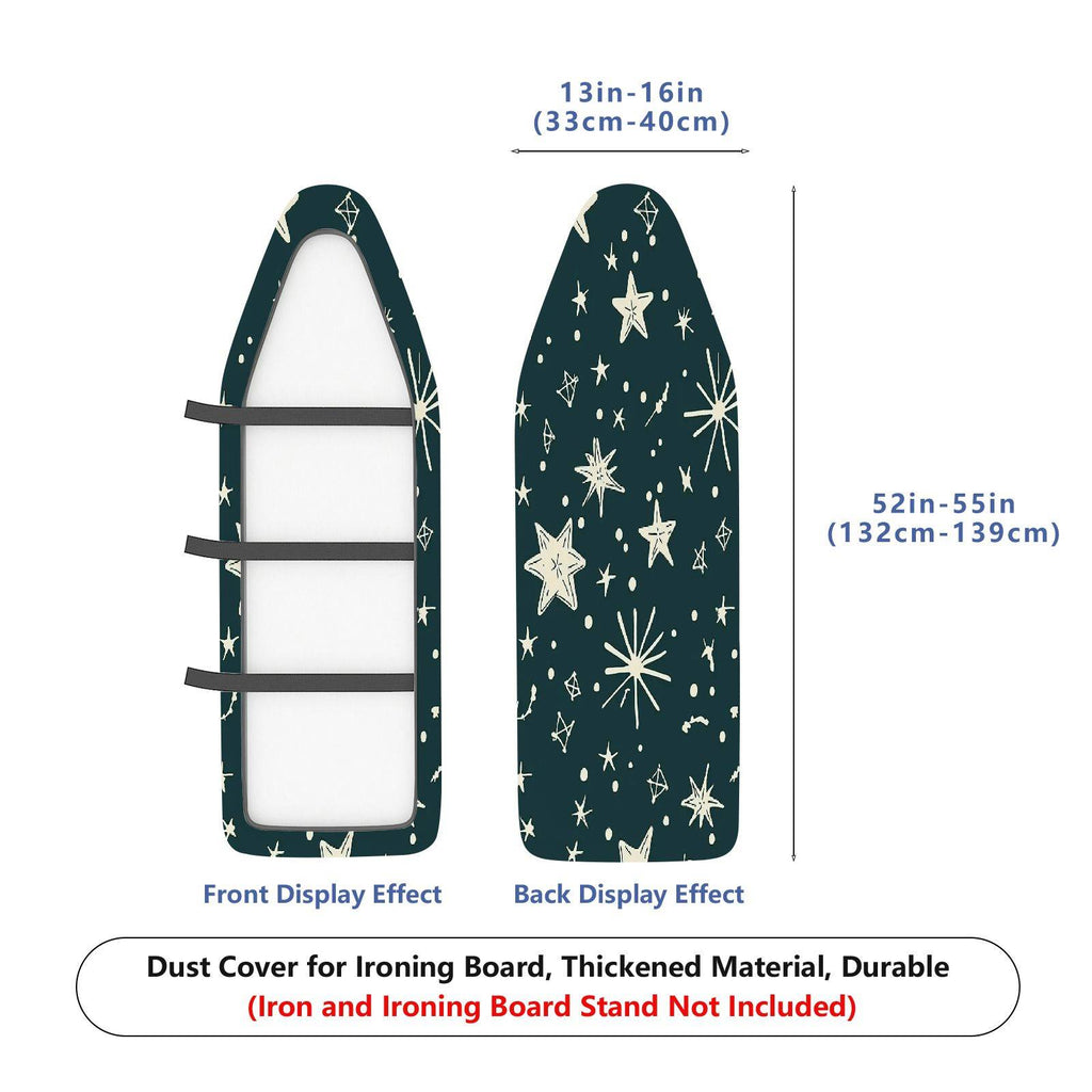 1-Piece Starry Sky Patterned Decorative Stylish  Ironing Board Cover, Universal Size, Without Board