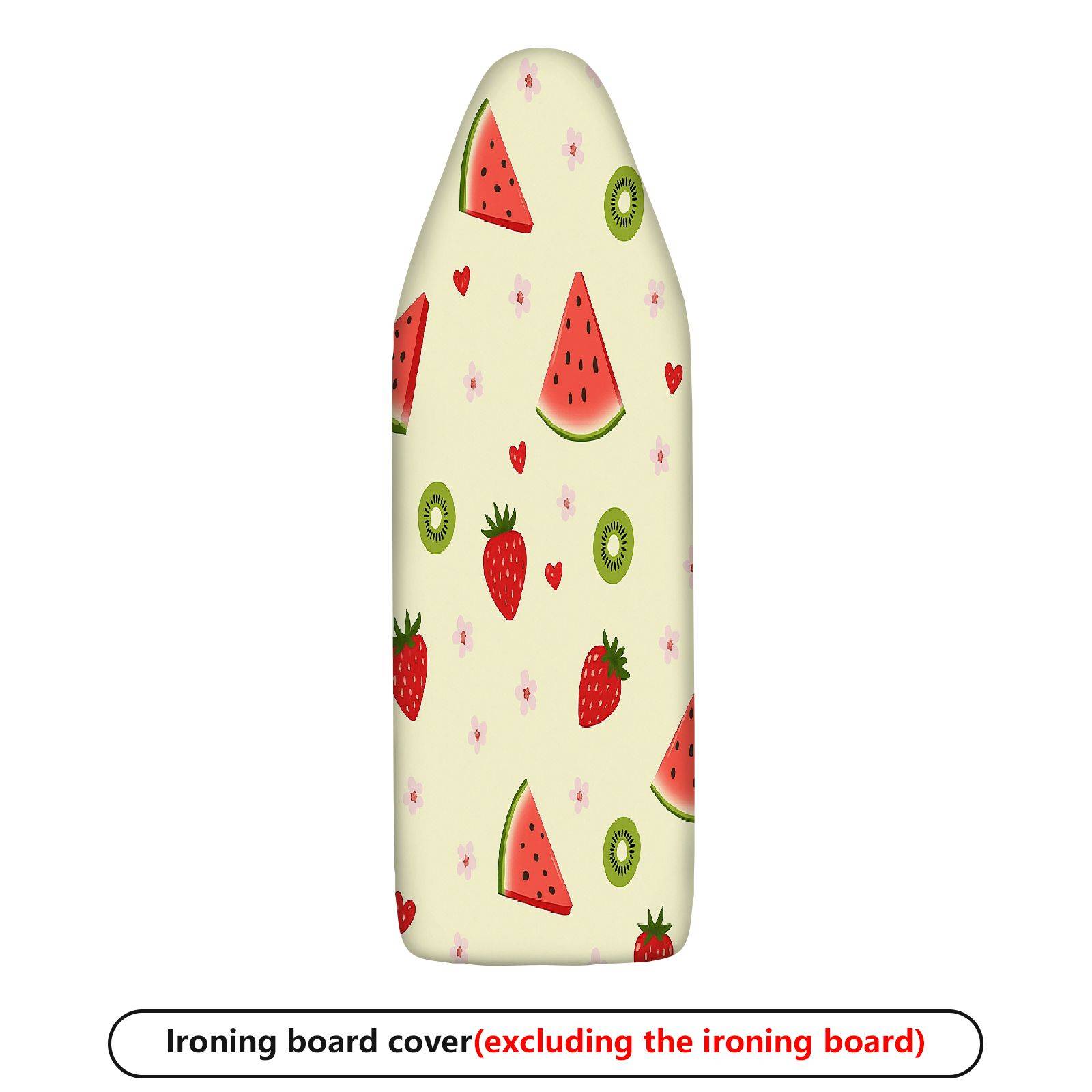 1-Piece Watermelon Strawberry Kiwi  Ironing Board Cover, Universal Size, Without Board