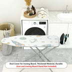 1-Piece Rocket Planet Star  Ironing Board Cover, Universal Size, Without Board