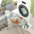 1-Piece Ocean Starfish Clownfish  Ironing Board Cover, Universal Size, Without Board