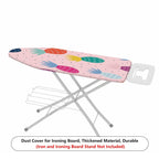 1-Piece Tropical Fruit Colorful Dots  Ironing Board Cover, Universal Size, Without Board