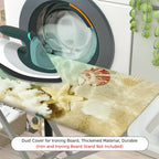 1-Piece Ocean Seashell Starfish  Ironing Board Cover, Universal Size, Without Board