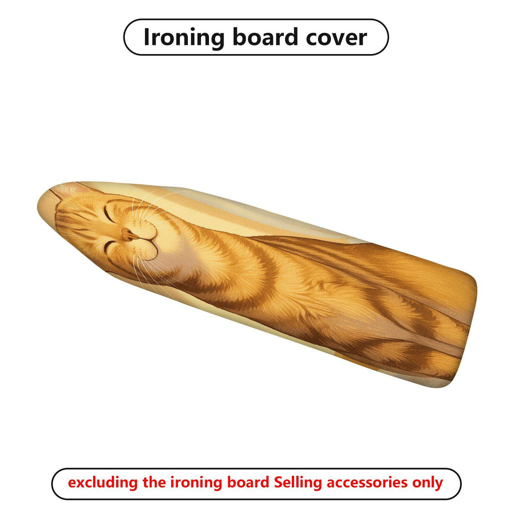 1-Piece Cute Cat Animal Fun  Ironing Board Cover, Universal Size, Without Board