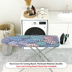 1-Piece Tropical Leaf Pattern Multicolor  Ironing Board Cover, Universal Size, Without Board