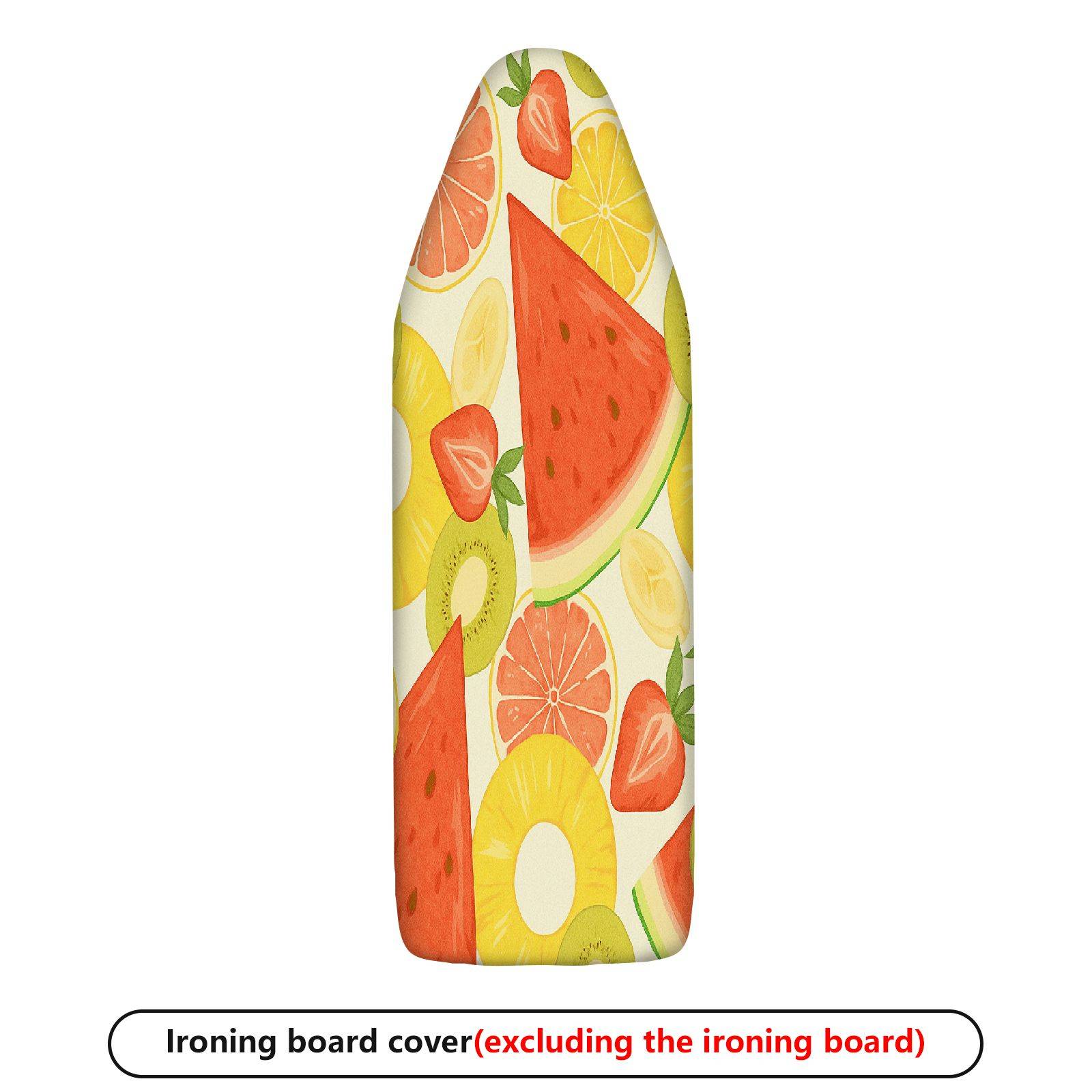 1-Piece Watermelon Fruit Tropical  Ironing Board Cover, Universal Size, Without Board