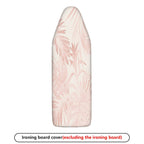 1-Piece Tropical Floral Pink  Ironing Board Cover, Universal Size, Without Board