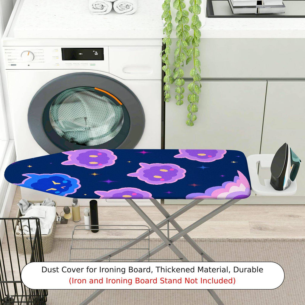 1-Piece Starry  Fantasy  Ironing Board Cover, Universal Size, Without Board