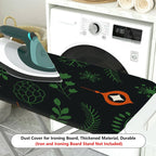 1-Piece Christmas Leaf Star  Ironing Board Cover, Universal Size, Without Board