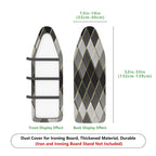 1-Piece Geometric Striped Pattern  Ironing Board Cover, Universal Size, Without Board