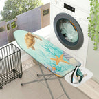 1-Piece Ocean Sea Turtle Starfish  Ironing Board Cover, Universal Size, Without Board