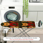 1-Piece Cat Christmas Festive  Ironing Board Cover, Universal Size, Without Board