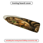 1-Piece Cat Animal Green Eyes  Ironing Board Cover, Universal Size, Without Board