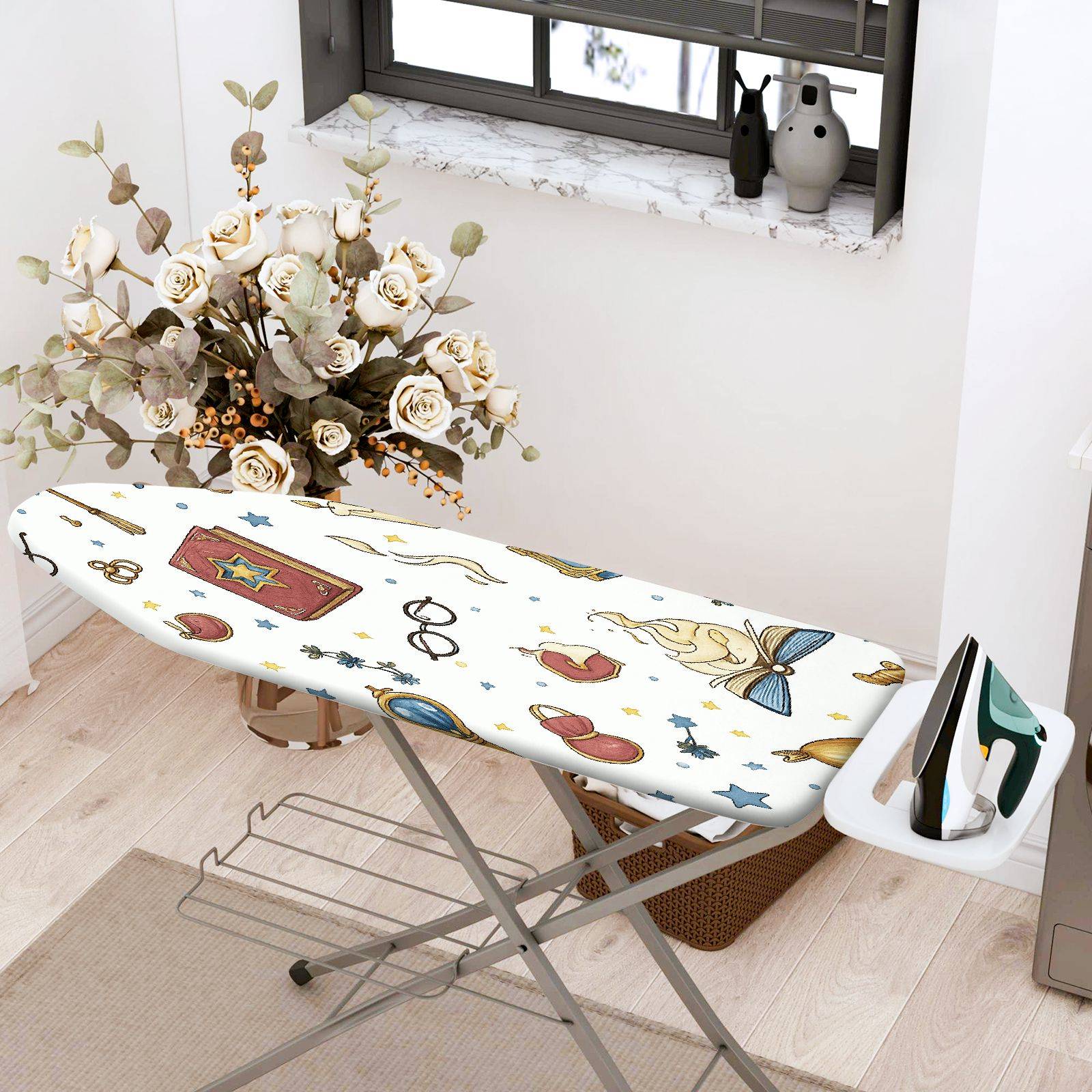 1-Piece Magic Star Wand  Ironing Board Cover, Universal Size, Without Board