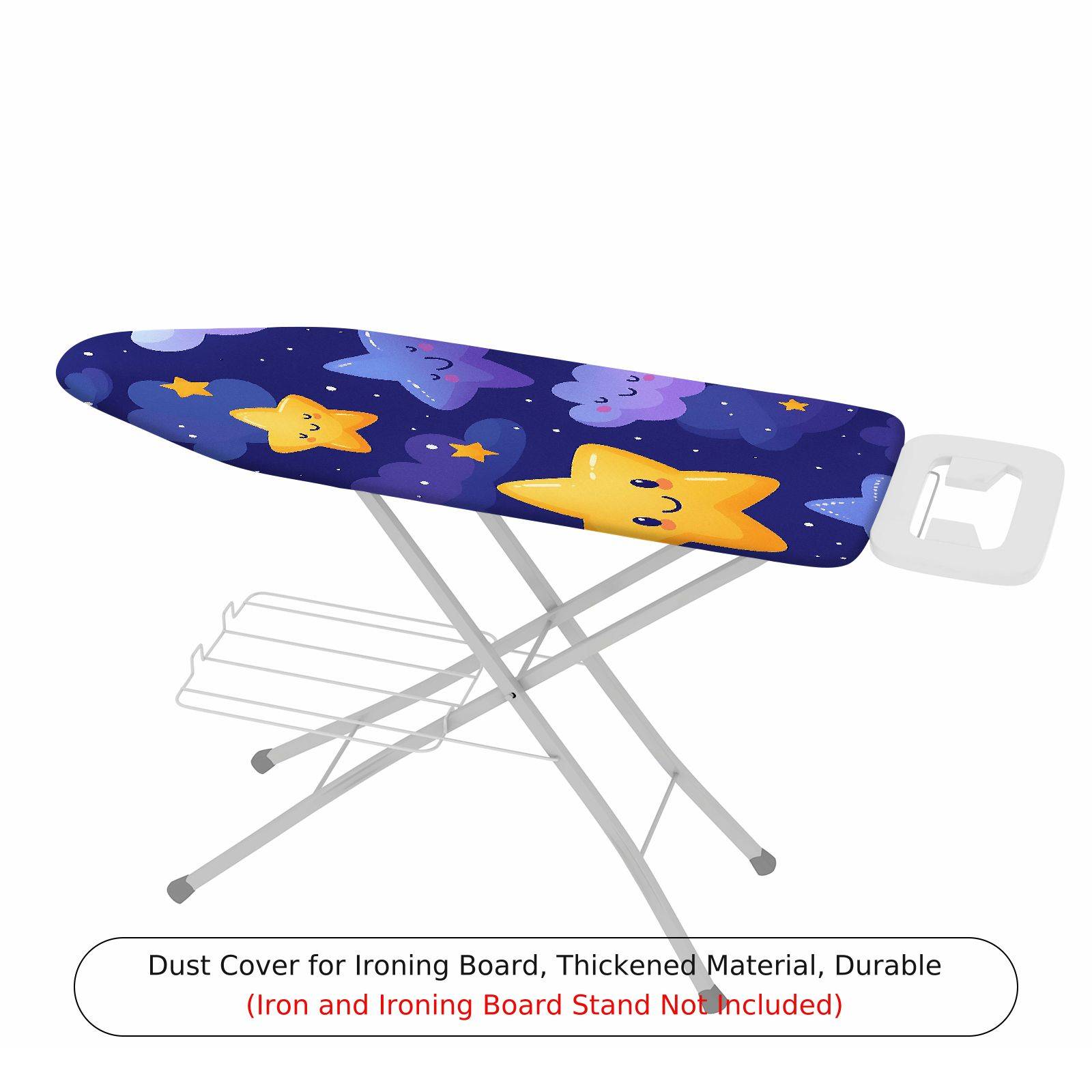 1-Piece Starry Night  Cloud  Ironing Board Cover, Universal Size, Without Board