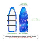 1-Piece Starry Sky Galaxy Universe  Ironing Board Cover, Universal Size, Without Board