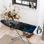 1-Piece Black Cat Moon Night  Ironing Board Cover, Universal Size, Without Board