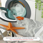 1-Piece Ocean Starfish Clownfish  Ironing Board Cover, Universal Size, Without Board