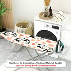1-Piece Heart Cat Lovely  Ironing Board Cover, Universal Size, Without Board