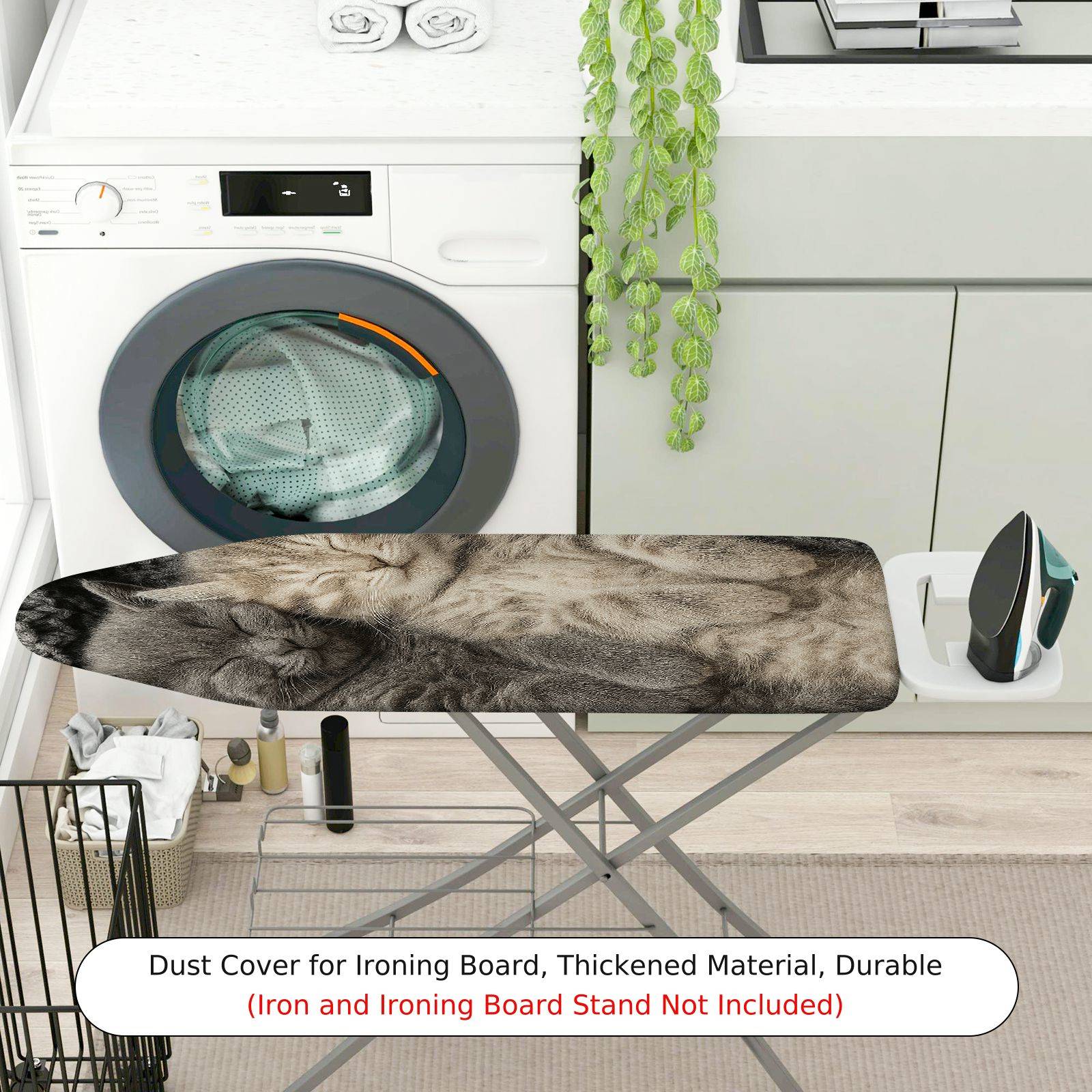 1-Piece Cute  Animal Cat  Ironing Board Cover, Universal Size, Without Board