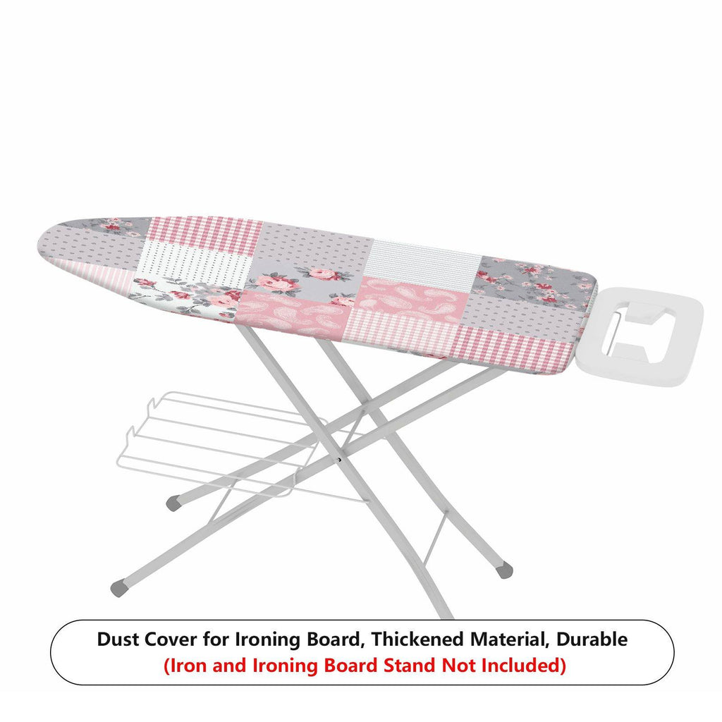 1-Piece Floral Patchwork Retro Romantic  Ironing Board Cover, Universal Size, Without Board