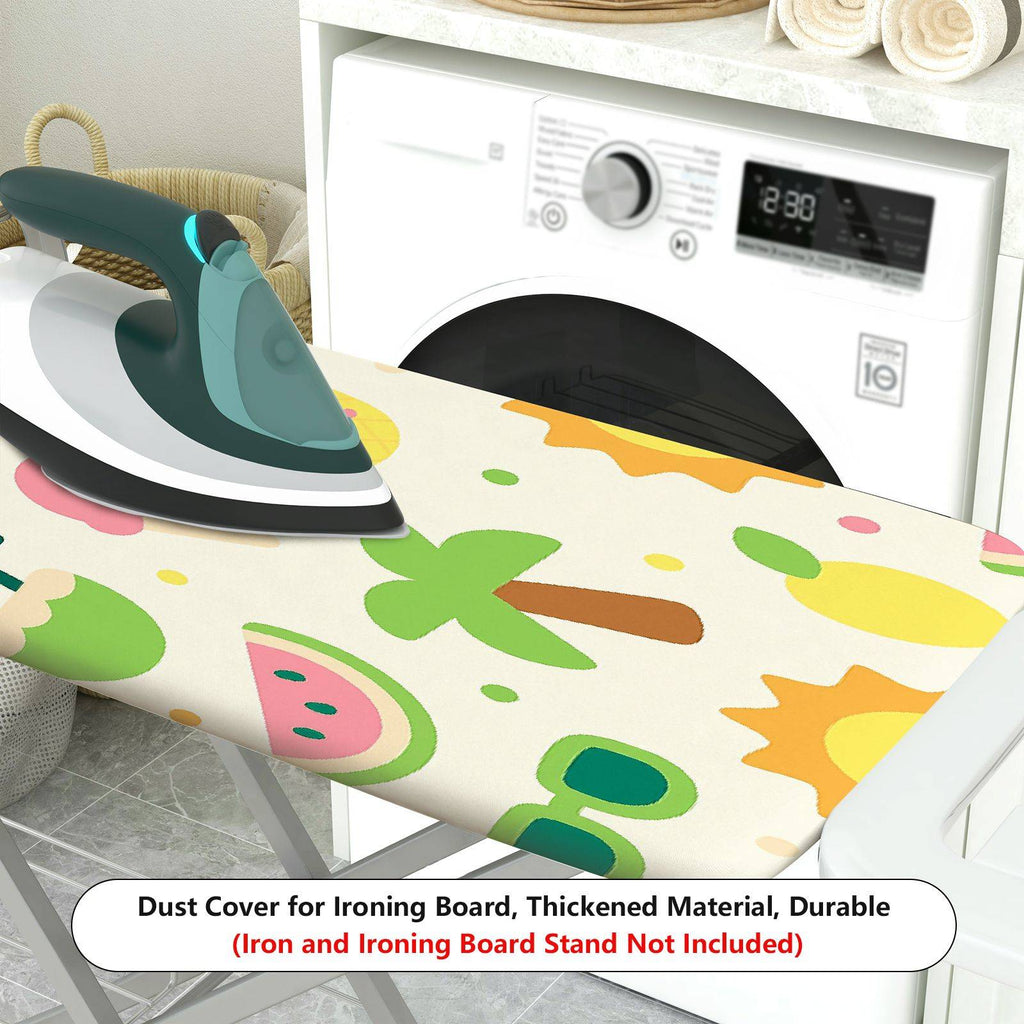 1-Piece Summer Tropical  Ironing Board Cover, Universal Size, Without Board