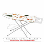 1-Piece Christmas Deer Tree Gift  Ironing Board Cover, Universal Size, Without Board