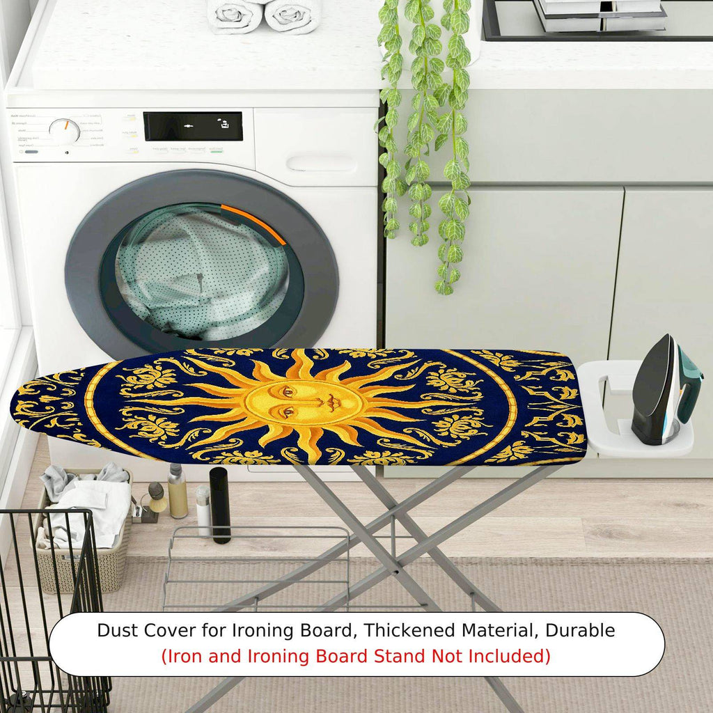 1-Piece Sun Moon Star  Ironing Board Cover, Universal Size, Without Board