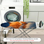 1-Piece Sleepy Fox Starry  Ironing Board Cover, Universal Size, Without Board