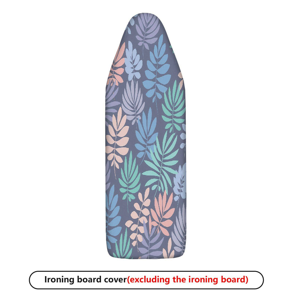 1-Piece Tropical Leaf Pattern Multicolor  Ironing Board Cover, Universal Size, Without Board